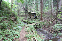 柴原温泉への道のり